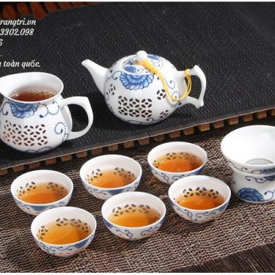 Bộ Ấm Chén Thấu Quang